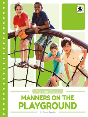 cover image of Manners on the Playground